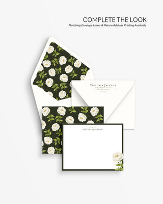 "The Victoria" Personalized Notecard Set